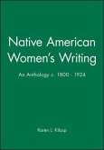 Native American Women's Writing