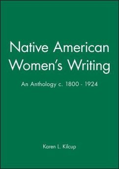 Native American Women's Writing - Kilcup, Karen L