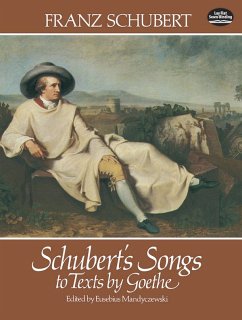 Cover Schubert's Songs to Texts by Goethe