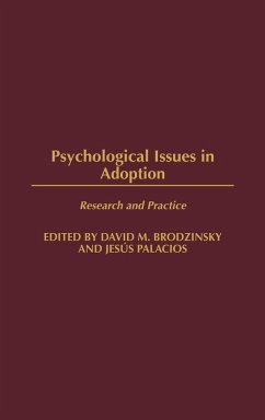 Psychological Issues in Adoption - Palacios, Jes's; Palacios, Jes S.