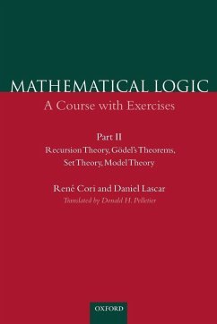 Mathematical Logic - Cori, Rene; Lascar, Daniel; Cori, Ren?