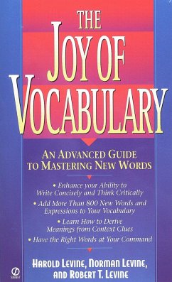 The Joy of Vocabulary - Levine, Harold; Levine, Norman; Levine, Robert T