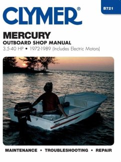 Mercury 3.5-40 HP Outboards Includes Electric Motors (1972-1989) Service Repair Manual - Haynes Publishing