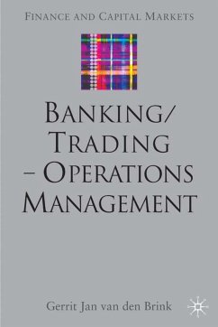 Banking/Trading - Operations Management - Brink, Gerrit Jan van den
