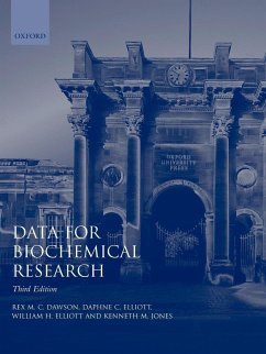 Data for Biochemical Research - Dawson, R. M.; Dawson; Dawson, Rex M. C.