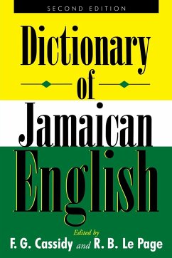 A Dictionary of Jamaican English - Cassidy, Frederic Gomes