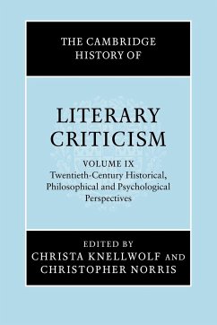 Twentieth-Century Historical, Philosophical and Psychological Perspectives - Knellwolf, Christa / Norris, Christopher (eds.)