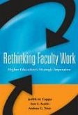 Rethinking Faculty Work