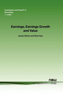 Earnings, Earnings Growth, and Value - Ohlson, James; Gao, Zhan