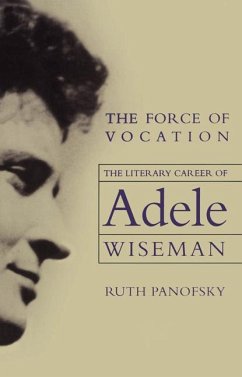 The Force of Vocation - Panofsky, Ruth