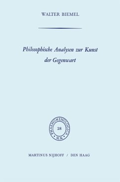 Philosophische Analysen zur Kunst der Gegenwart - Biemel, W.