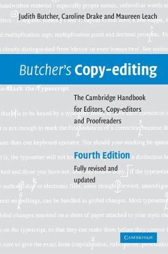 Cover Butcher's Copy-editing