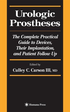 Urologic Prostheses - Carson, Culley C. III (ed.)