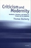 Criticism and Modernity