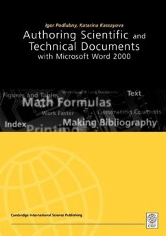 Authoring Scientific and Technical Documents with Microsoft Word 2000 - Podlubny, Igor; Kassayova, Katarina