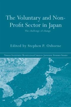 The Voluntary and Non-Profit Sector in Japan