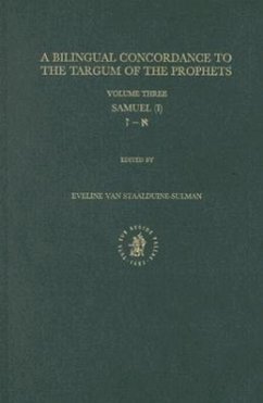 Bilingual Concordance to the Targum of the Prophets, Volume 3 Samuel (I)