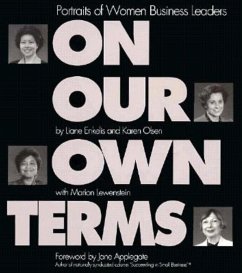 On Our Own Terms - Enkelis, Liane; Olsen, Karen; Lewenstein, Marion
