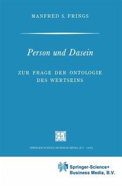 Cover Person und Dasein