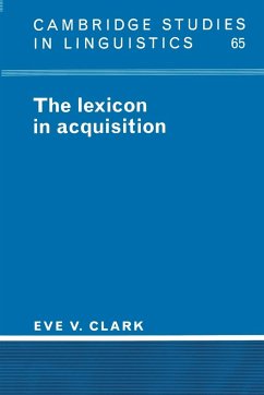 The Lexicon in Acquisition - Clark, Eve V.