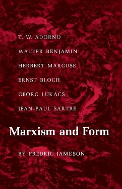 Marxism and Form - Jameson, Fredric
