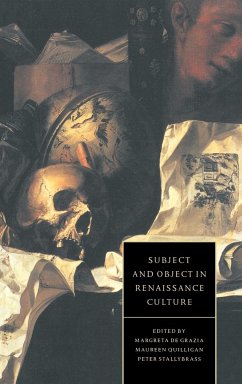 Subject and Object in Renaissance Culture - Grazia, Margreta de de (eds.) / Quilligan, Maureen / Stallybrass, Peter (eds.)