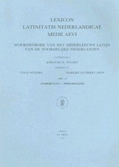 Lexicon Latinitatis Nederlandicae Medii Aevi, Fascicle 44: Woordenboek Van Het Middeleeuws Latijn Van de Noordelijke Nederlanden - Fuchs, Johanne W.; Gumbert-Hepp, Marijke; Weijers, Olga