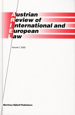 Austrian Review of International and European Law, Volume 7 (2002) - Loibl, Gerhard (ed.)