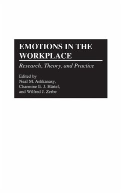 Emotions in the Workplace - Ashkanasy, Neal; Hartel, Charmine; Zerbe, Wilfred