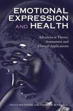 Emotional Expression and Health - Nyklicek, Ivan / Temoshok, Lydia / Vingerhoets, Ad (eds.)