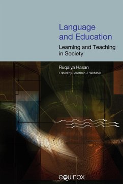 Language and Education - Hasan, Ruqaiya; Hasan, Sonia S.; Webster, Jonathan