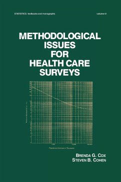 Methodological Issues for Health Care Surveys - Cox, B M