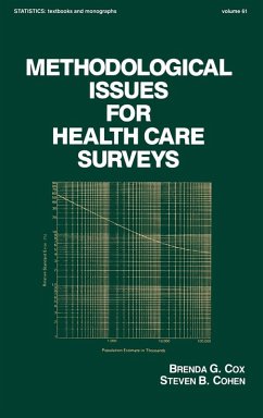 Cover Methodological Issues for Health Care Surveys