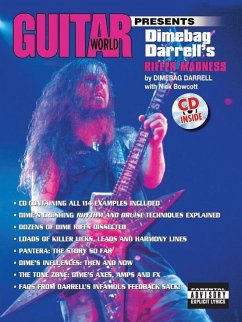 Guitar World Presents Dimebag Darrell's Riffer Madness: Book & Online Audio - Darrell, Dimebag; Pantera