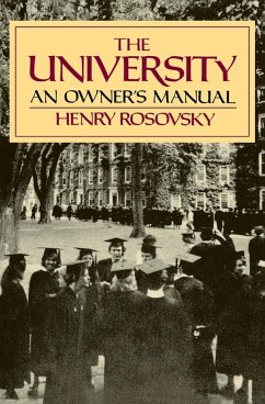 The University - Rosovsky, Henry