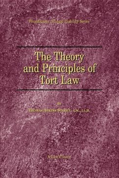 The Theory and Principles of Tort Law - Street, Thomas A.