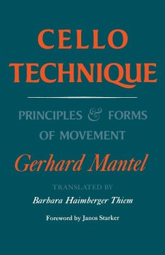 Cello Technique - Mantel, Gerhard