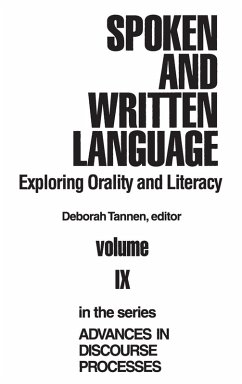 Spoken and Written Language - Tannen, Deborah