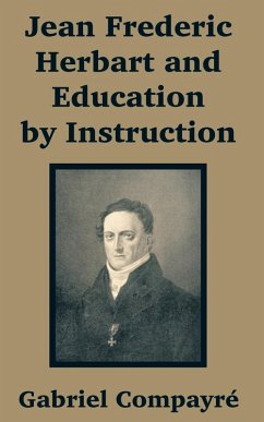 Cover Jean Frederic Herbart and Education by Instruction