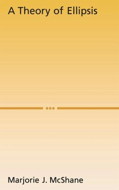 Cover A Theory of Ellipsis