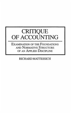 Critique of Accounting - Mattessich, Richard