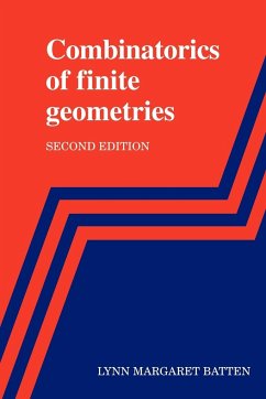 Combinatorics of Finite Geometries - Batten, Lynn Margaret