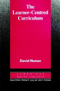 The Learner-Centred Curriculum - Nunan, David