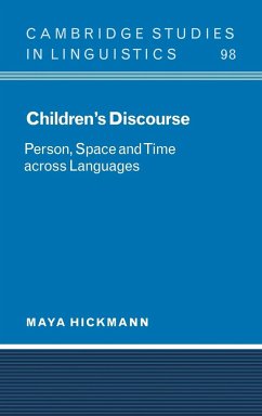 Children's Discourse - Hickmann, Maya; Maya, Hickmann