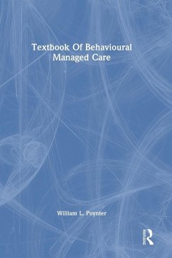 Cover Textbook Of Behavioural Managed Care