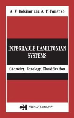 Integrable Hamiltonian Systems - Bolsinov, A V; Fomenko, A T