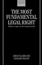 The Most Fundamental Legal Right - Clark, David; McCoy, Gerard