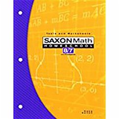 Saxon Math Homeschool 8/7 Tests and Worksheets - Hake