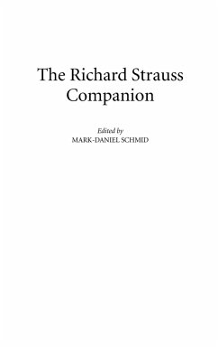 The Richard Strauss Companion - Schmid, Mark-Dan