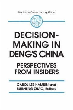 Decision-making in Deng's China - Lee Hamrin, Carol; Zhao, Suisheng; Barnett, A. Doak